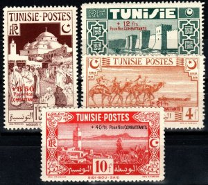 Tunisia #B80-83   F-VF Unused CV $5.60 (X5057)