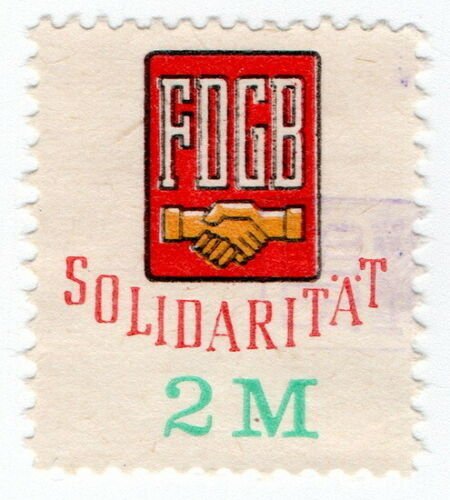 (I.B) East Germany Revenue : FDGB Union Dues 2M (Solidarity) 