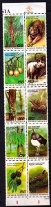 Indonesia 1995 Flora & Fauna Mint MNH Set Block SC 1622