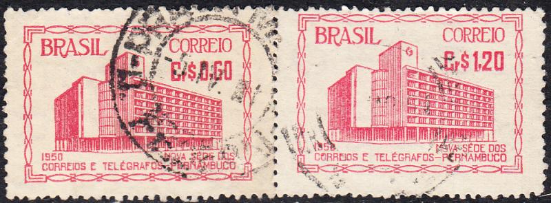 Brazil #702-703 Used Set