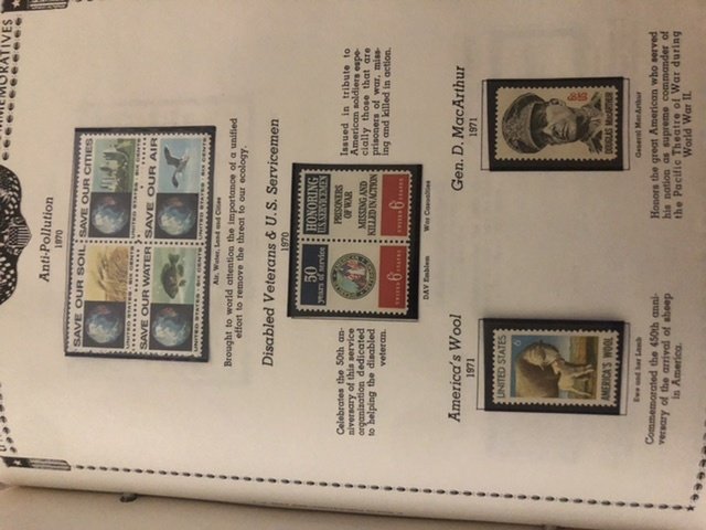 The All American Stamp Album Mint Stamps Very Nice Starts At 1933 Almost Full