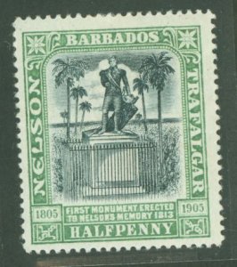Barbados #103 Unused Single
