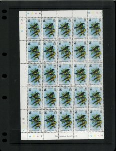 wholesale Lot Montserrat #'s 551-53 Specimen Ovpt. Cat. 112.50 (25 x 4.50)