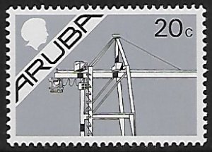 Aruba # 3 - Loading Crane - MNH.....{OnL24)