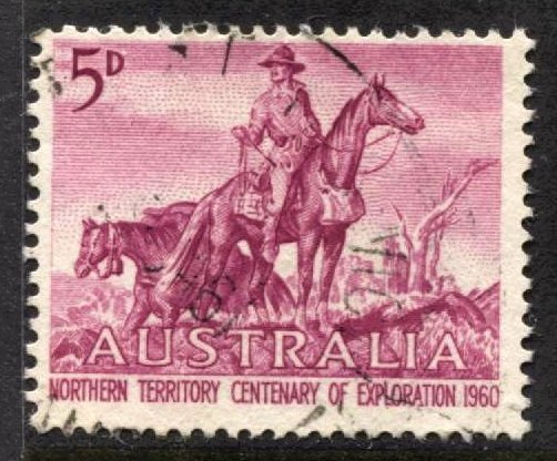 STAMP STATION PERTH - Australia #336 QEII Overlanders Used