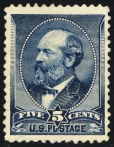 216, Mint OG H VF (Gum slightly disturbed) Cat $220.00