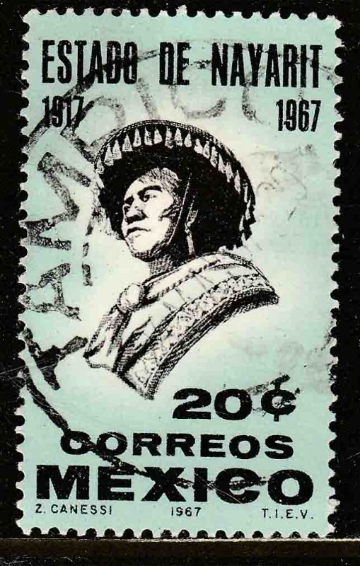 MEXICO 978, 50th Anniversary of Nayarit Statehood Used  VF. (538)