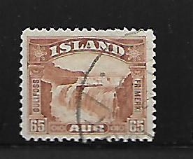 ICELAND, 174, USED, GULLFOSS FALLS