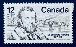 Canada #739 12¢ Sir Sanford Flemming (1977). Unused NG