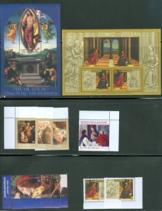 Vatican City 2005 Compete MNH Year Set