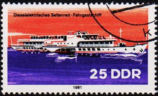 Germany(DDR).1981 25pf S.G.E2363 Fine Used