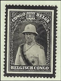 BELGIAN CONGO   #158 MH (3)