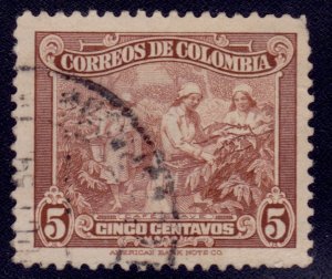 Colombia, 1939, Cafe Suave, 5c, used