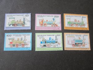 Togo 1996 Sc 1778-83 Train set MNH CTO