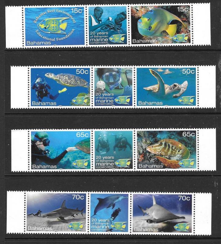 BAHAMAS SG1658a 2013 REEF ENVIRONMENT MNH