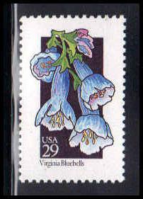 2668 29c Virginia Bluebells Fine MNH W3627