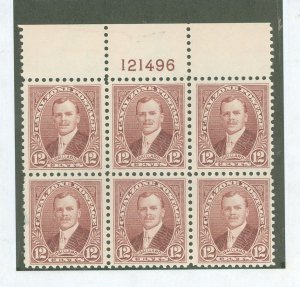 Canal Zone #109 Mint (NH) Plate Block