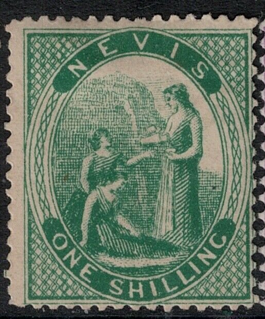 Nevis 1876 SC 17 Mint SCV $100.00