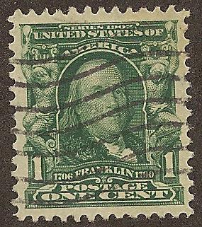 300 Used Superb, 1c. Franklin ***GEM***  Free Insured Shipping,