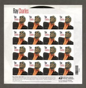 US Sheet  Scott #4807 Ray Charles MNH