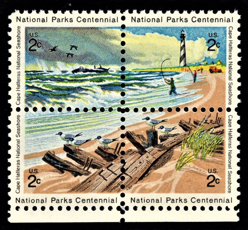 US 1448-US 1451 MNH 2 Cent National Parks Centennial