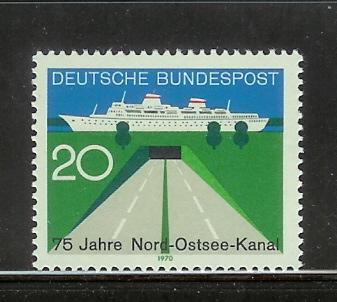Germany 1021 Set MNH North Sea Baltic Sea Canal (D)
