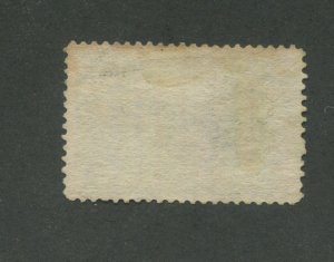 1893 United States Postage Stamp #240 Used F/VF Registered Postal Cancel