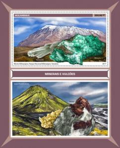 MOZAMBIQUE 2017 SHEET VOLCANOES MINERALS