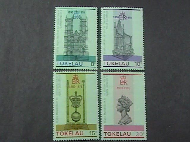 TOKELAU # 61-64 -MINT NEVER/HINGED-COMPLETE SET---QEII----1978