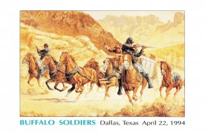 USPS 1st Day Ceremony Program #2818 Buffalo Soldiers U.S. Army 1994