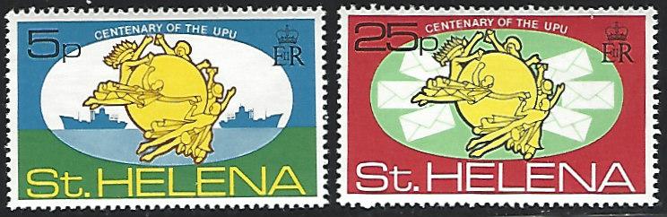 St Helena #283-284 MNH Full Set of 2