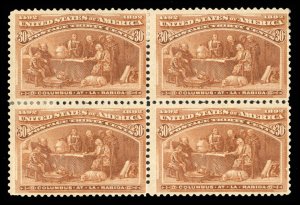 United States, 1893 Columbian Issue #239 Cat$1,075, 1893 30c orange brown, bl...