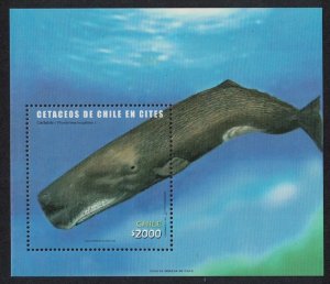 Chile Whales MS 2002 MNH SG#MS2067 MI#Block 56