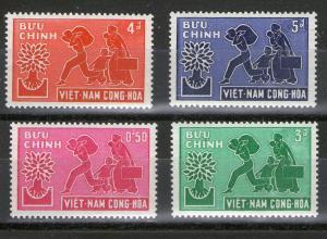 Vietnam - South 132-135 MNH