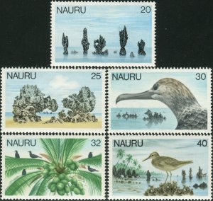 Nauru 1978 SG182-186 Pinnacles Birds MNH