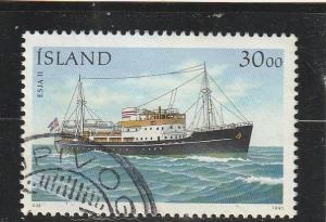 Iceland  Scott#  745d  Used