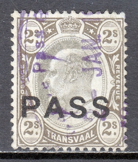 Transvaal - Pass revenue - Barefoot 2012 #4 - Used - Barefoot £7.50