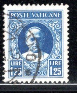 Vatican City Scott # 9, used