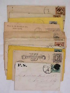 US 8 COVERS  BEFORE 1895 