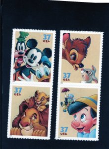 3865-3868 Disney Friendship, MNH set/4