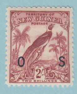 NEW GUINEA O34 OFFICIAL  MINT NEVER HINGED OG ** NO FAULTS EXTRA FINE! - NYT