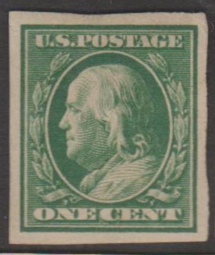 U.S. Scott #343 Franklin Imperf Stamp - Mint Single