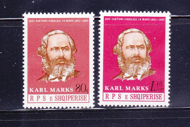 Albania 2060-2061 Set MH Karl Marx