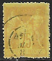 France # 99 - Peace & Commerce - used . . . [GR48]