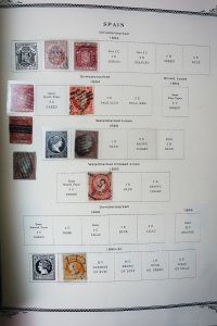 Spain Giant Mint & Used 1800s to 1990s High Opportunity Stamp Collection 