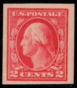 1916-1917 US Scott #- 481-482 1 Cent, 2 Cent George Washington Imperfs MH