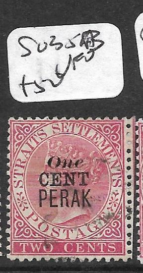 MALAYA PERAK (P0712B) QV 1C/2C  SG 35B   VFU