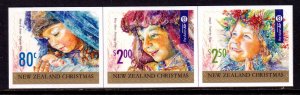 New Zealand 2014 Christmas 'Self-adhesive' Mint MNH Set Strip SC 2553