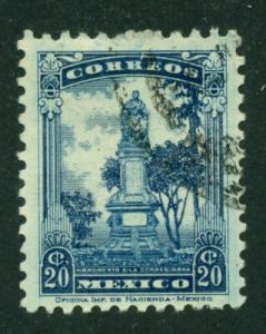 Mexico 1934 #691 U  SCV (2014) = $0.75