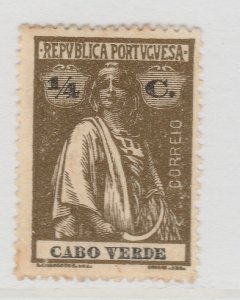 1916 Portugal Cape Verde Ceres 1/4c Perf. 15X14 MNG Stamp A22P6F7917-